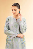 Nishat Linen 2 Piece - Jacquard Embroidered Suit - 42501287 Online Shopping