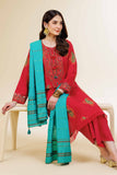 Nishat Linen 3 Piece - Digital Printed Jacquard Embroidered Suit - 42501296 Online Shopping