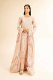 Nishat Linen 3 Piece - Printed Embroidered Suit - 42501307 Online Shopping