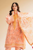 Nishat Linen 3 Piece - Printed Embroidered Suit - 42501310 Online Shopping