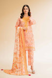 Nishat Linen 3 Piece - Printed Embroidered Suit - 42501310 Online Shopping