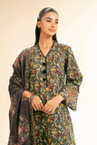 Nishat Linen 3 Piece - Printed Embroidered Suit - 42501314 Online Shopping
