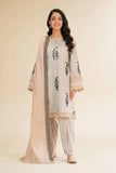 Nishat Linen 3 Piece - Printed Embroidered Suit - 42501360 Online Shopping