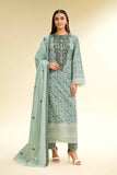 Nishat Linen 3 Piece - Printed Embroidered Suit - 42501361 Online Shopping