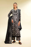 Nishat Linen 3 Piece - Printed Embroidered Suit - 42501365 Online Shopping