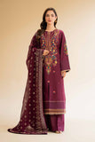 Nishat Linen 3 Piece - Embellished Suit - 42501374 Online Shopping