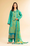 Nishat Linen 3 Piece - Embroidered Suit - 42501380 Online Shopping