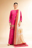Nishat Linen 3 Piece - Embroidered Suit - 42501392 Online Shopping