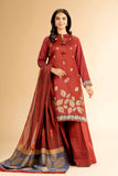 Nishat Linen 3 Piece - Embroidered Suit - 42501393 Online Shopping