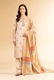 Nishat Linen 3 Piece - Embroidered Suit - 42501395 Online Shopping