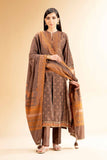 Nishat Linen 3 Piece - Jacquard Embroidered Suit - 42501396 Online Shopping