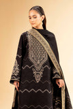 Nishat Linen 3 Piece - Jacquard Embroidered Suit - 42501398 Online Shopping