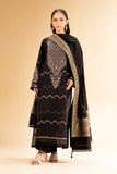 Nishat Linen 3 Piece - Jacquard Embroidered Suit - 42501398 Online Shopping