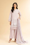 Nishat Linen 3 Piece - Embroidered Suit - 42501411 Online Shopping