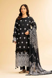 Nishat Linen 3 Piece - Embroidered Suit - 42501415 Online Shopping