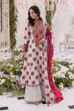 Nishat Linen 3 Piece - Gold Printed Embroidered Suit - 42501422 Online Shopping