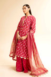 Nishat Linen 3 Piece - Printed With Gotta Laces Suit - 42501450 Online Shopping