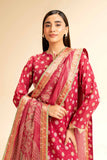 Nishat Linen 3 Piece - Printed With Gotta Laces Suit - 42501450 Online Shopping
