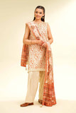 Nishat Linen 3 Piece - Printed Suit - 42501460 Online Shopping