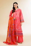 Nishat Linen 3 Piece - Digital Printed Embroidered Suit - 42501478 Online Shopping