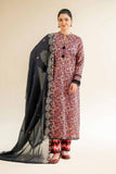 Nishat Linen 3 Piece - Printed Embroidered Suit - 42501502 Online Shopping