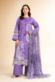 Nishat Linen 3 Piece - Digital Printed Embroidered Suit - 42501611 Online Shopping