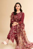 Nishat Linen 3 Piece - Digital Printed Embroidered Suit - 42501612 Online Shopping
