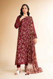 Nishat Linen 3 Piece - Digital Printed Embroidered Suit - 42501612 Online Shopping