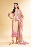 Nishat Linen 3 Piece - Digital Printed Embroidered Suit - 42501613 Online Shopping