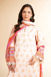 Nishat Linen 3 Piece - Digital Printed Embroidered Suit - 42501637 Online Shopping