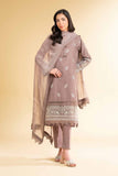 Nishat Linen 3 Piece - Jacquard Embroidered Suit - 42501825 Online Shopping