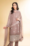 Nishat Linen 3 Piece - Jacquard Embroidered Suit - 42501825 Online Shopping