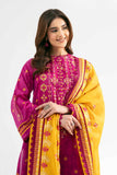 Nishat Linen 3 Piece - Printed Embroidered Suit - 42502127 Online Shopping