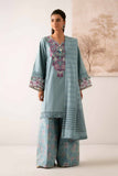 Nishat Linen 3 Piece - Printed Embroidered Suit - 42502842 Online Shopping