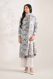 Nishat Linen 3 Piece - Printed Embroidered Suit - 42502935 Online Shopping