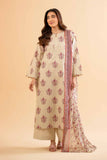 Nishat Linen 3 Piece - Printed Loose Fabric - 42503007 Online Shopping