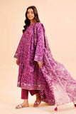 Nishat Linen 3 Piece - Printed Loose Fabric - 42503027 Online Shopping