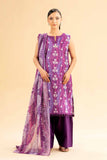 Nishat Linen 3 Piece - Printed Loose Fabric - 42503101 Online Shopping