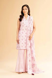 Nishat Linen 3 Piece - Printed Loose Fabric - 42503122 Online Shopping