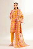 Nishat Linen 3 Piece - Printed Loose Fabric - 42503257 Online Shopping