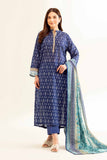 Nishat Linen 3 Piece - Printed Loose Fabric - 42503260 Online Shopping