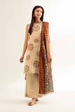 Nishat Linen 3 Piece - Printed Loose Fabric - 42503264 Online Shopping