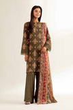 Nishat Linen 3 Piece - Printed Loose Fabric - 42503284 Online Shopping