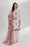 Nishat Linen 3 Piece - Paste Printed Loose Fabric - 42503407 Online Shopping