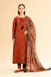 Nishat Linen 3 Piece - Printed Loose Fabric - 42507127 Online Shopping