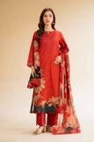 Nishat Linen 3 Piece - Printed Embroidered Suit - 42519165 Online Shopping