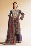 Nishat Linen 3 Piece - Printed Embroidered Suit - 42519172 Online Shopping