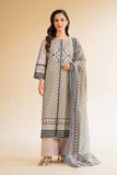 Nishat Linen 3 Piece - Printed Embroidered Suit - 42519173 Online Shopping