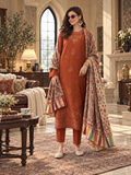 noor by saadia asad D10 B - Burnt Terracotta