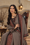noor by saadia asad D9 B - Classic Camel Pinstripes